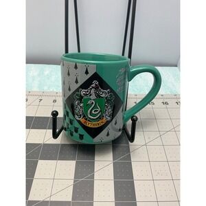 Harry Potter Slytherin House 14oz Ceramic Coffee Mug Green HP7032 Silver Buffalo